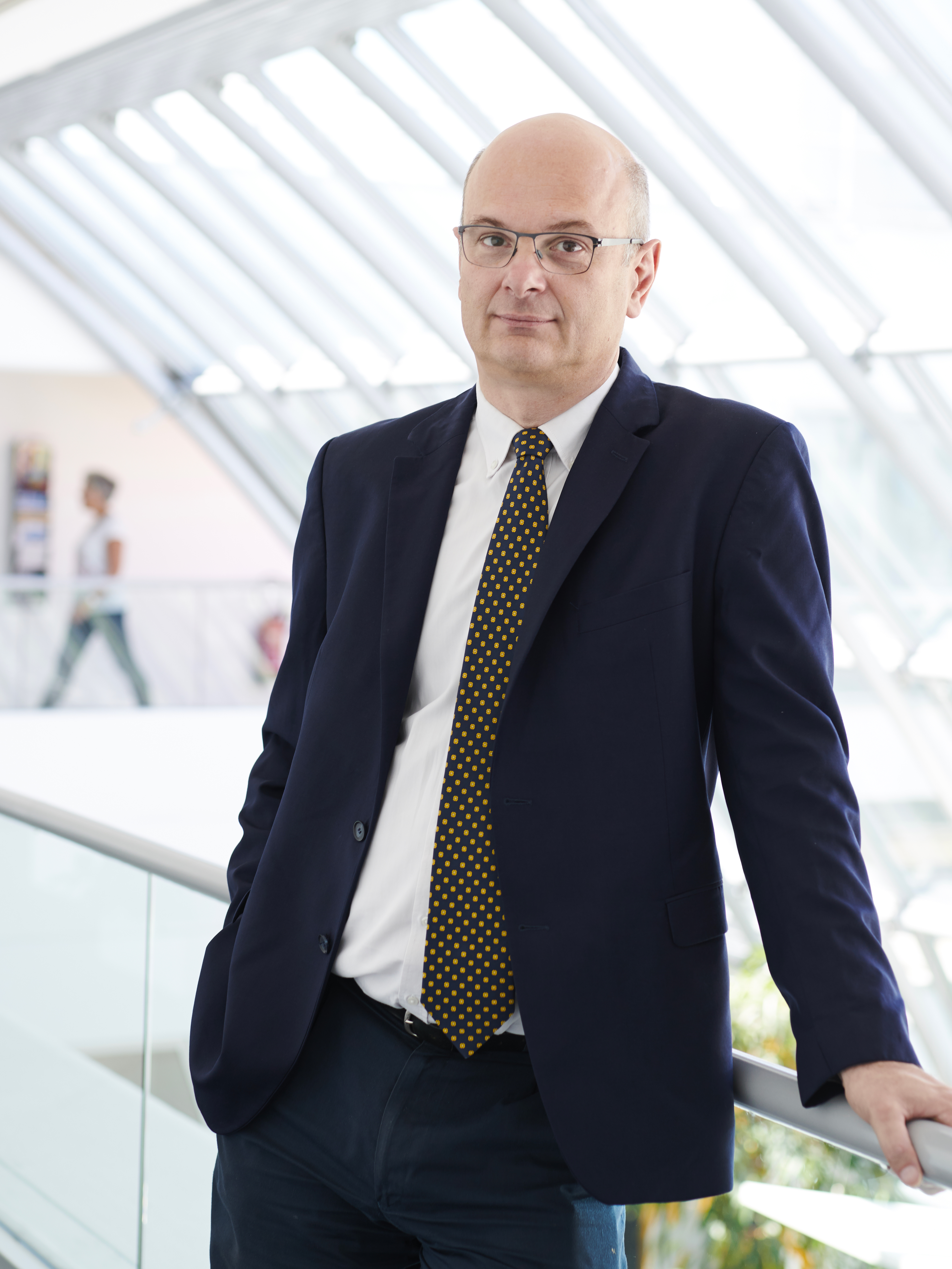 Portrait de Patrick Gros Directeur du centre Inria Rennes