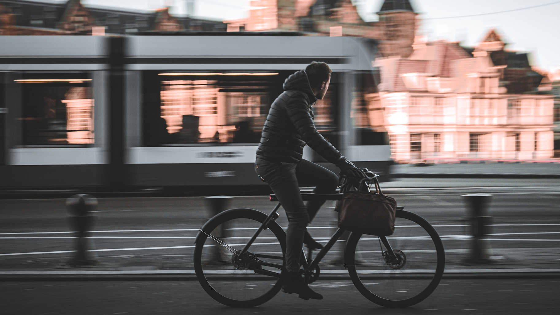 Cycliste urbain