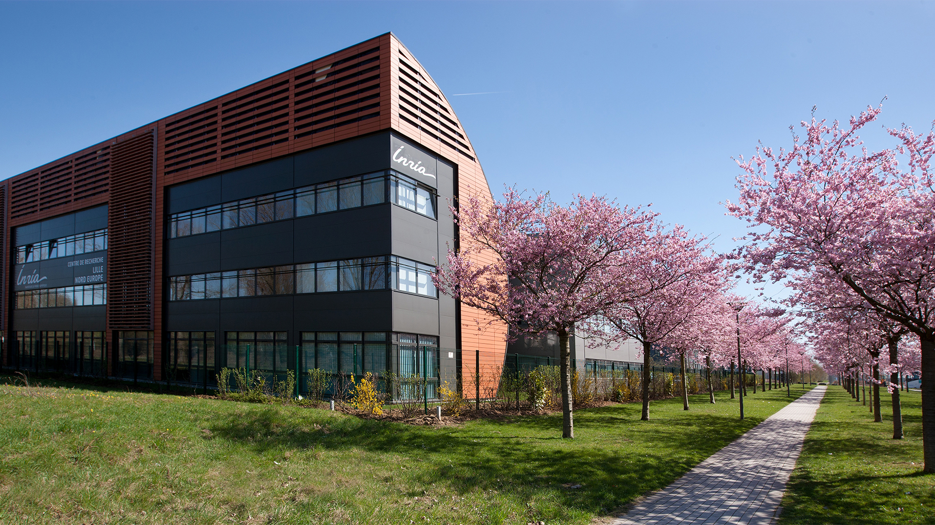 Bâtiment d'Inria Lille - Nord Europe