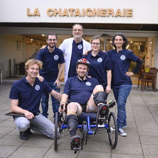 L'équipe FreeWheels (Inria-Sophia Antipolis) qui participe au Cybathlon 2020