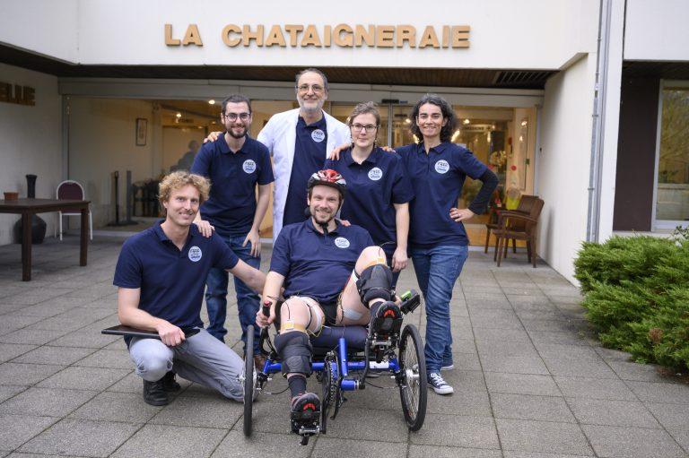 L'équipe FreeWheels (Inria-Sophia Antipolis) qui participe au Cybathlon 2020