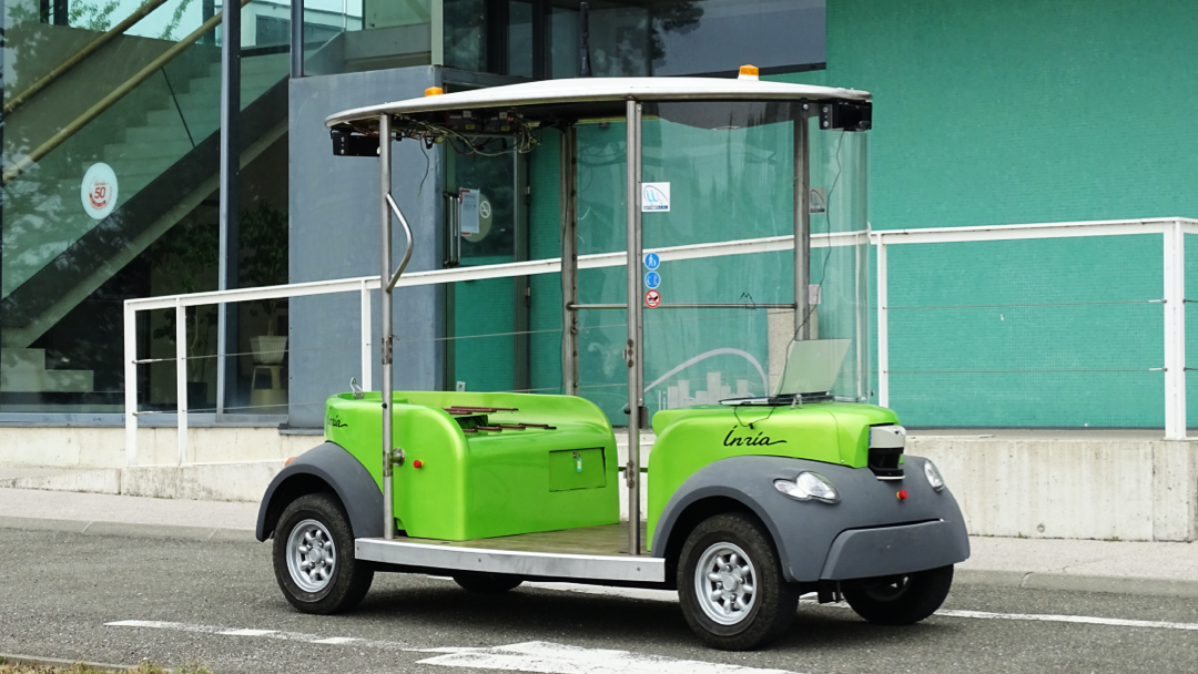 Voiture autonome prototype de la startup Avacar