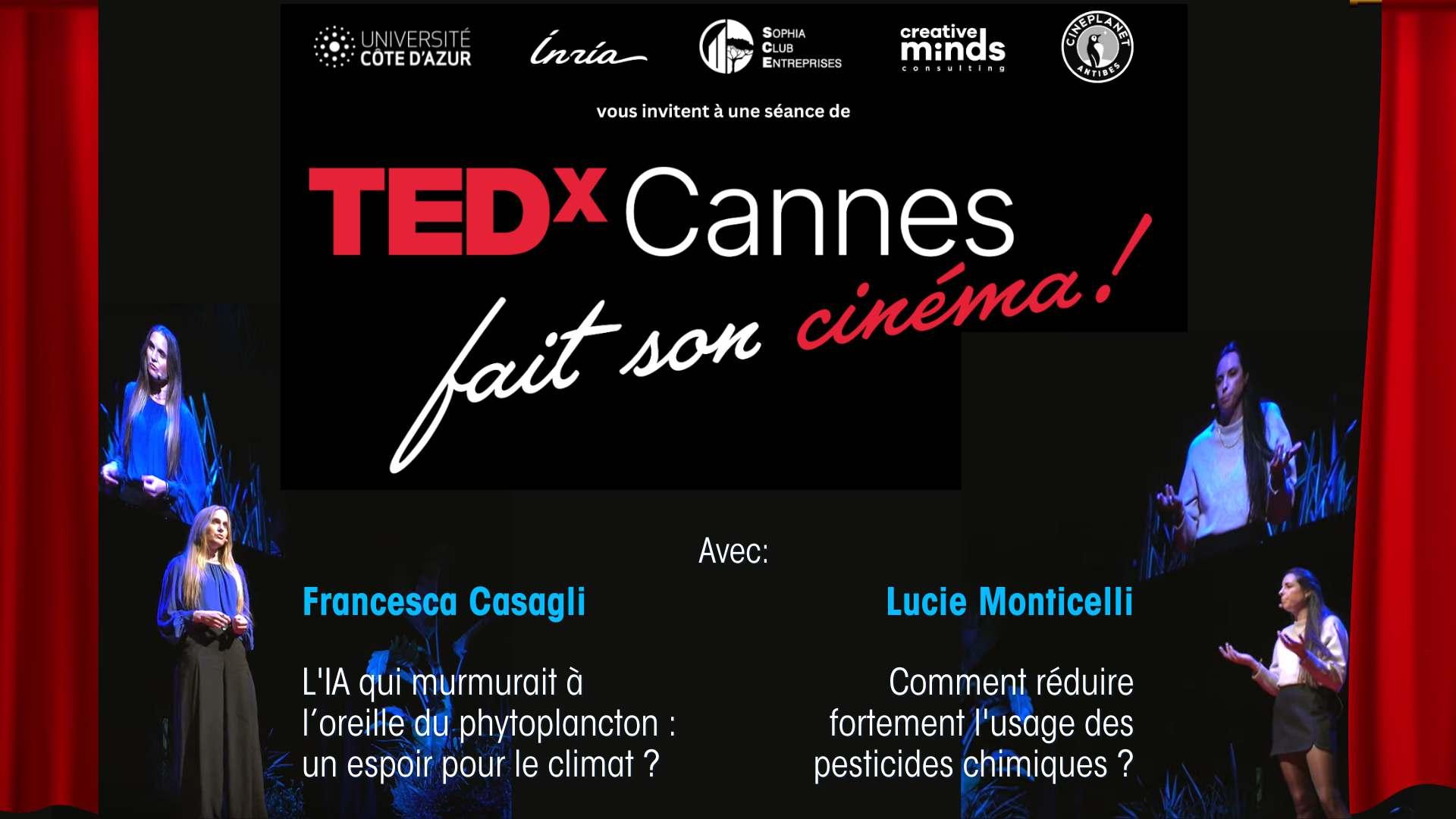 TEDx Cannes fait son cinéma