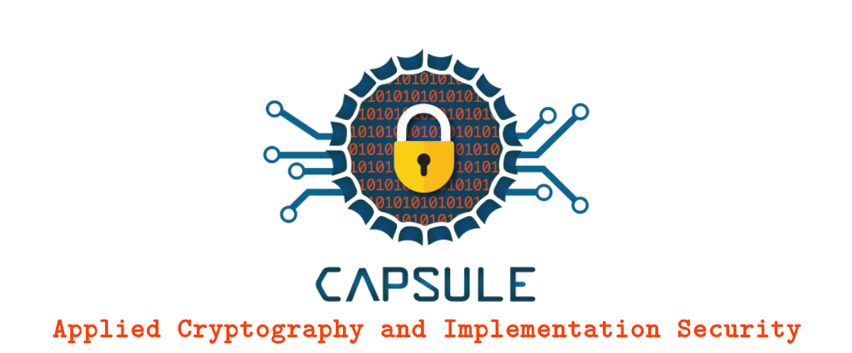 Logo équipe-projet CAPSULE - cryptographie - cybersécurité